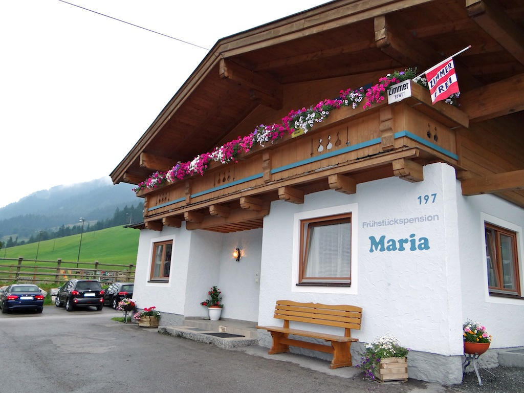 ザールバッハ・ヒンターグレム Ski & Bike Pension Maria Bed & Breakfast エクステリア 写真